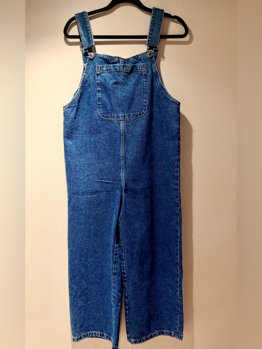 Zara Blue Denim Overalls